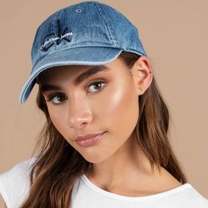 LAST CHANCE BEFORE DONATING: Calvin Klein Denim Baseball Hat